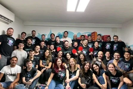 Equipo de Craftech reunido en la fiesta de fin de año 2023