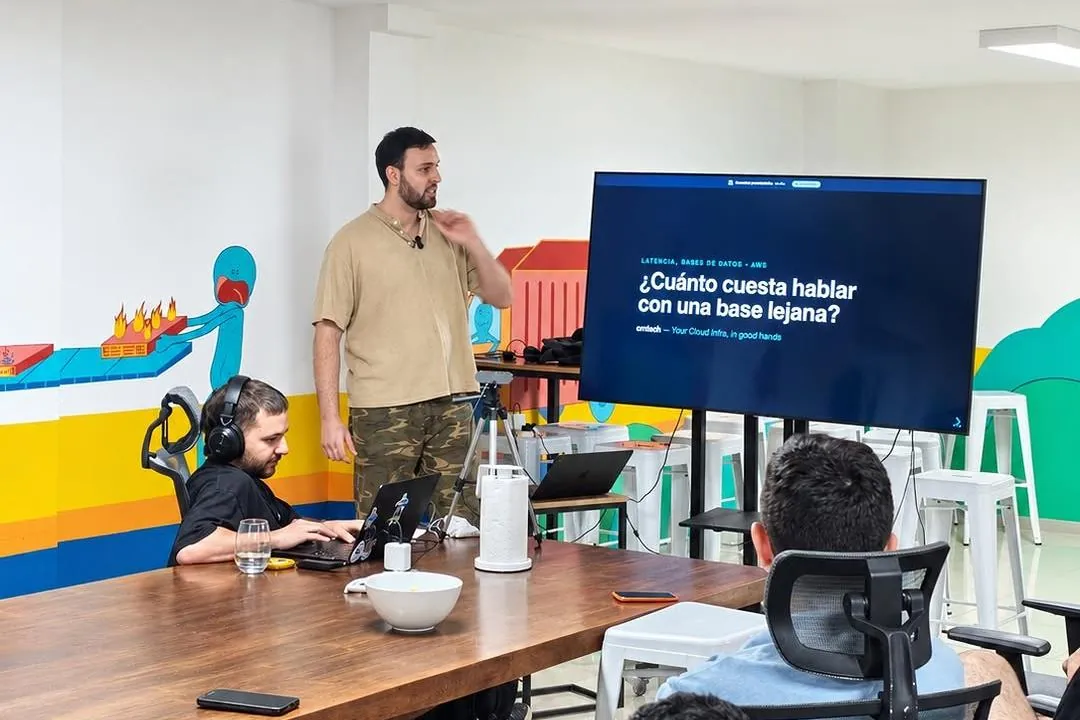 Charla de Historias del Backlog en las oficinas de Craftech en Córdoba