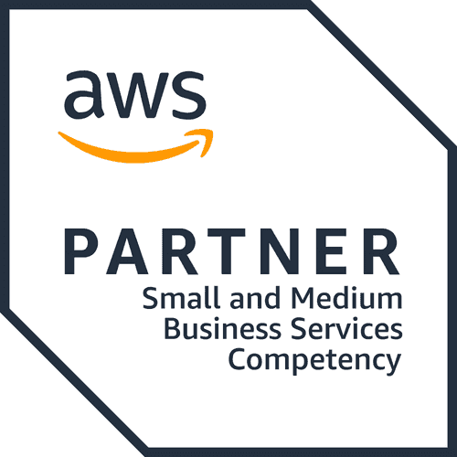 Badge AWS Partner Small and Medium Business Services Competency